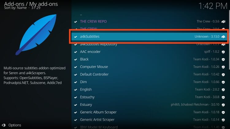 select a4ksubtitles