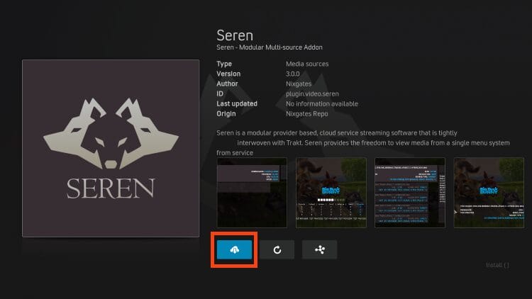 click the download button
