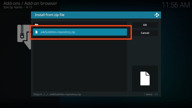 choose a4ksubtitles.repository.zip