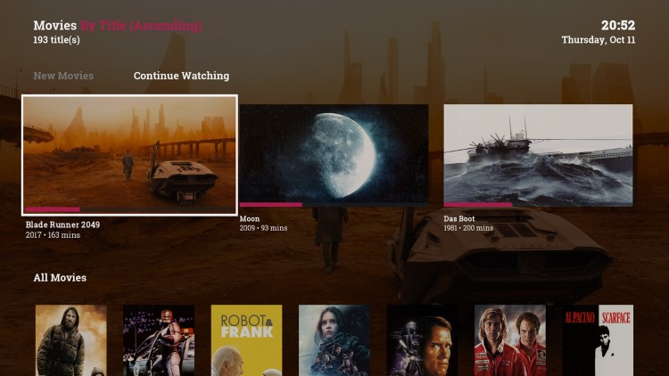 Pellucid Kodi Skin