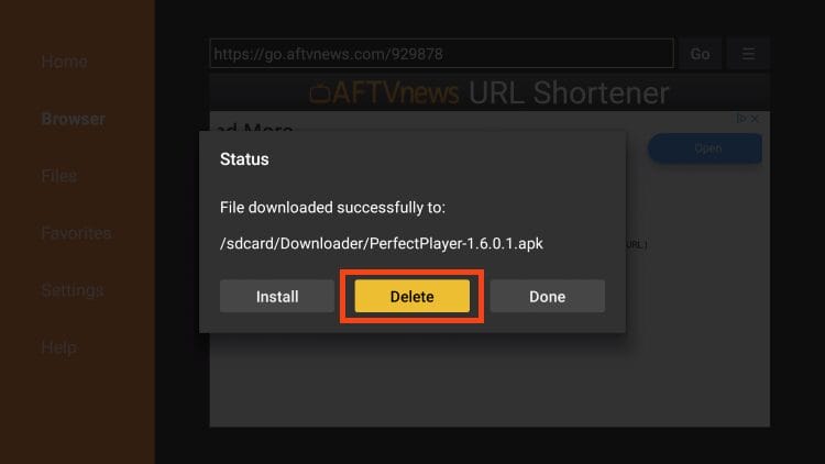select delete