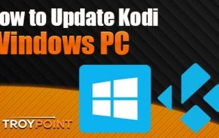 Update Kodi on Windows