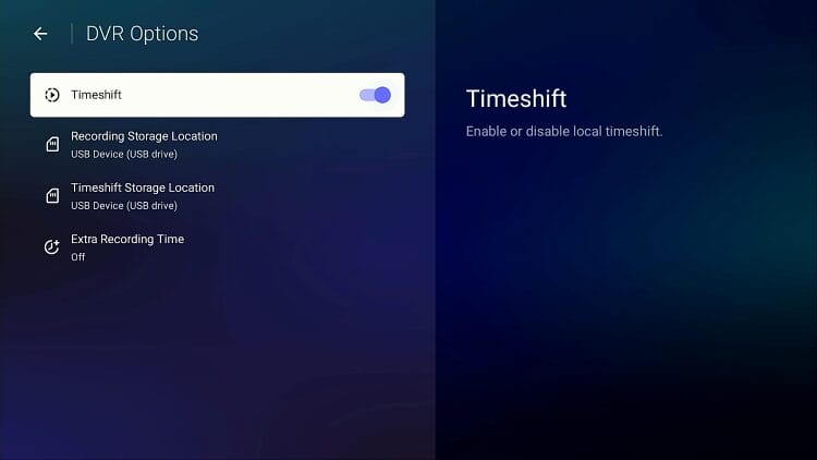 Time Shift