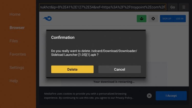 select delete