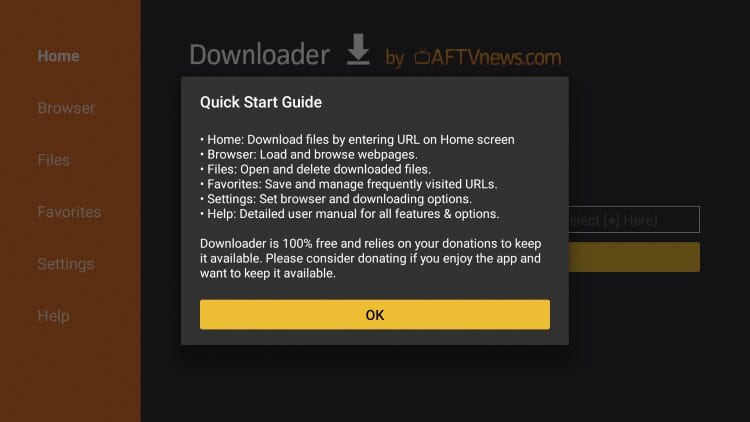 click ok