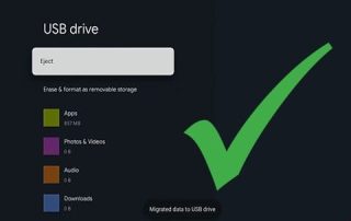 How to Fix Could Not Migrate Data to USB Error