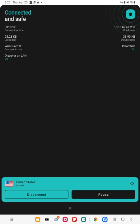 connect to your VPN first