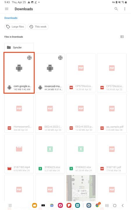 choose the YouTube ReVanced app
