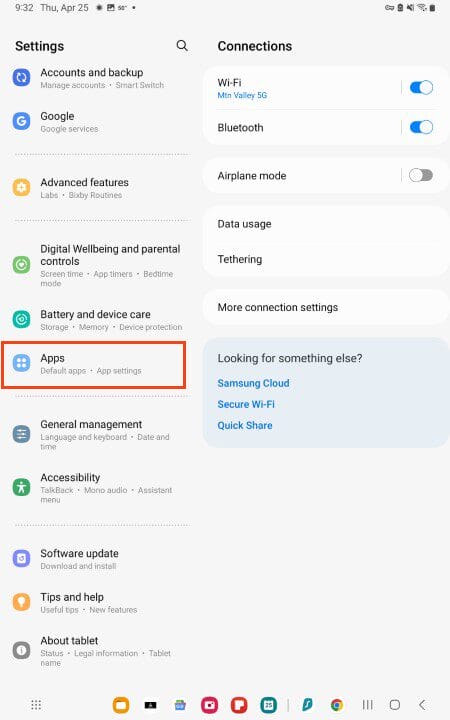 choose apps