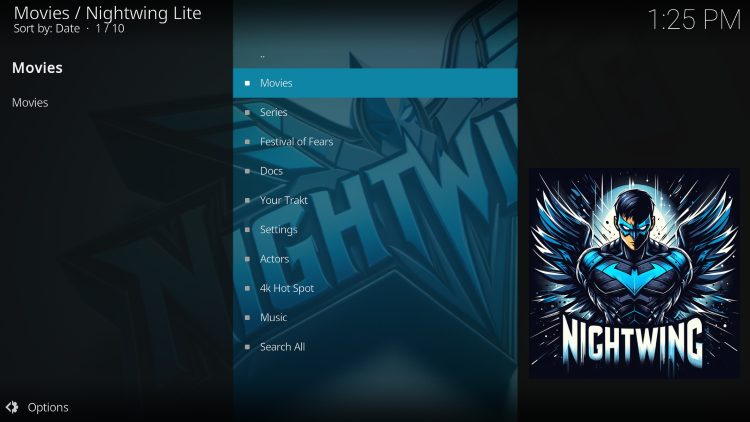 Lite User Interface