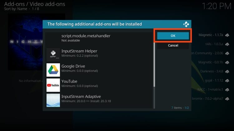 when prompted click ok