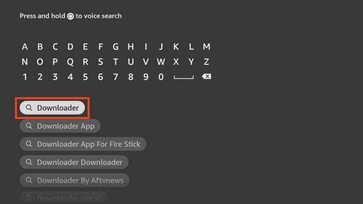 Downloader type.