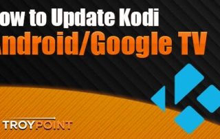 Update kodi on android
