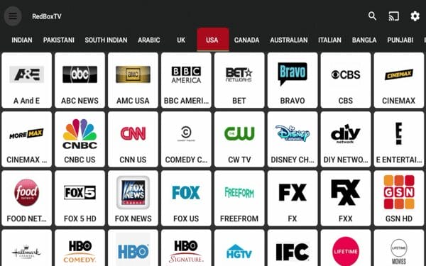 Free us channels sale