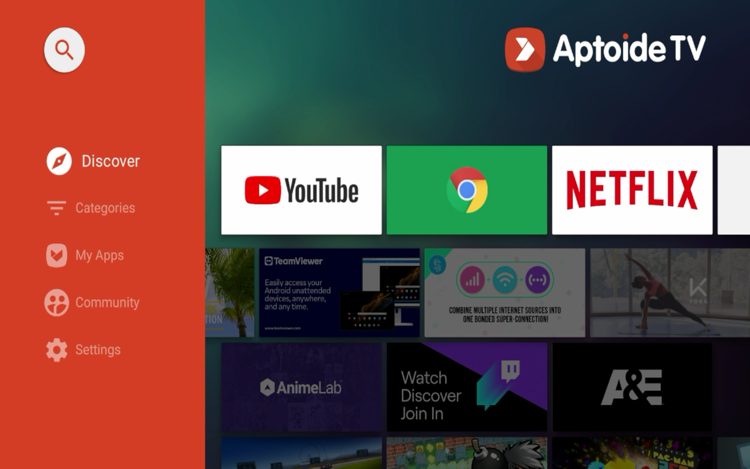 Aptoide Interface
