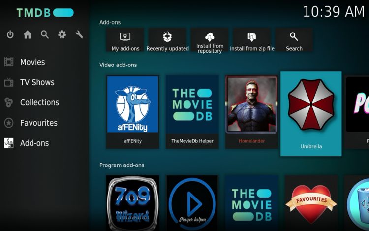 Add-on-uri Preinstalate