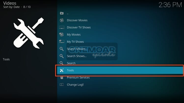 click tools