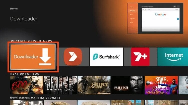 Launch the downloader