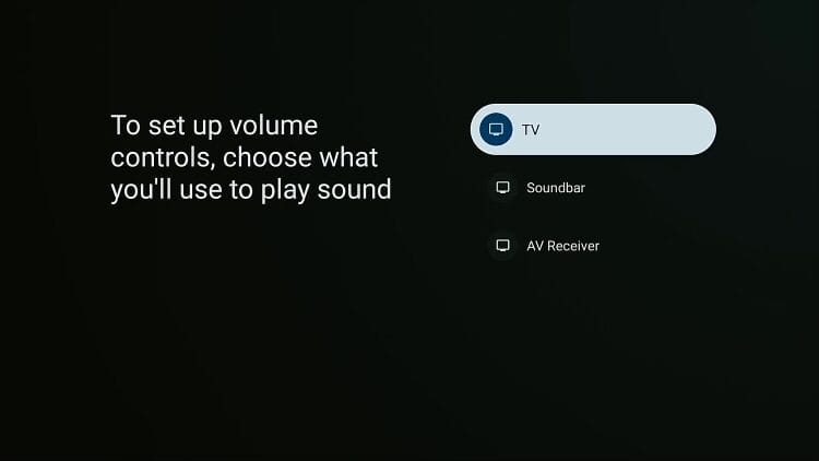 Control TV, soundbar, or AV receiver