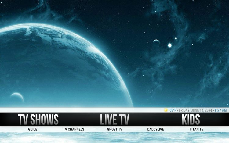 Galaxy Build Live TV Category