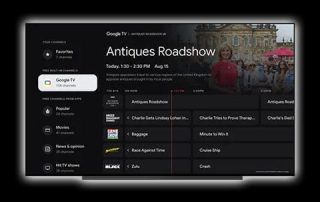 Google TV Ads during Live TV