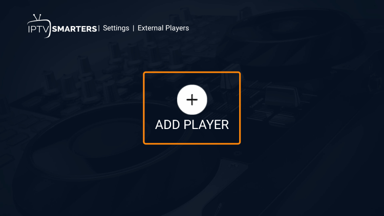 Click Add Player.