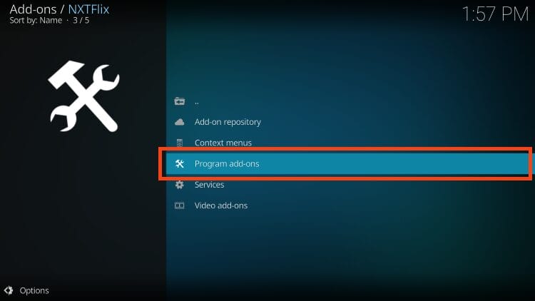 click program add-ons