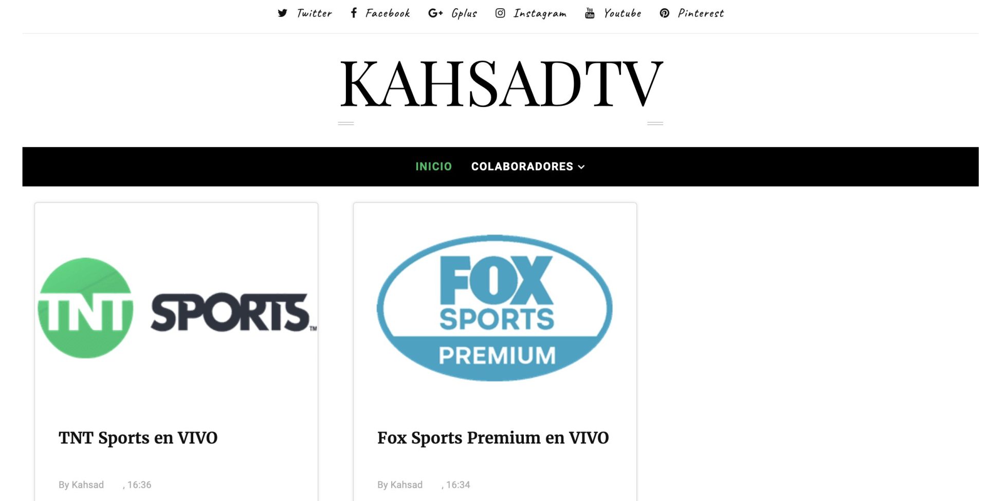 Kahsad TV Blog