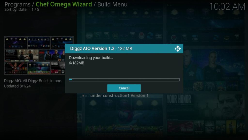 How to Install Diggz Xenon Kodi Build V1.7 (AIO Update)