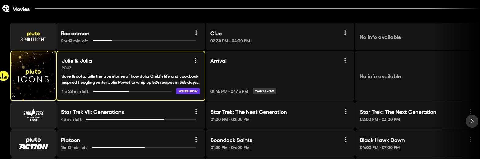 Movies Channels