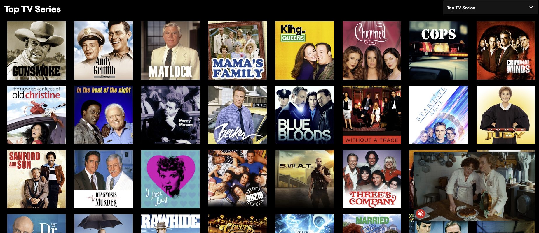 Pluto TV TV Shows