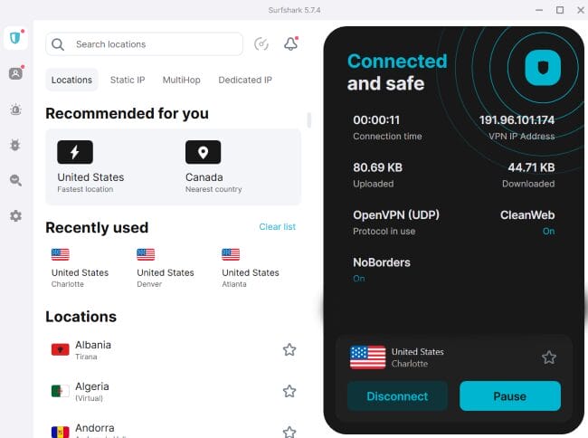 connect to vpn