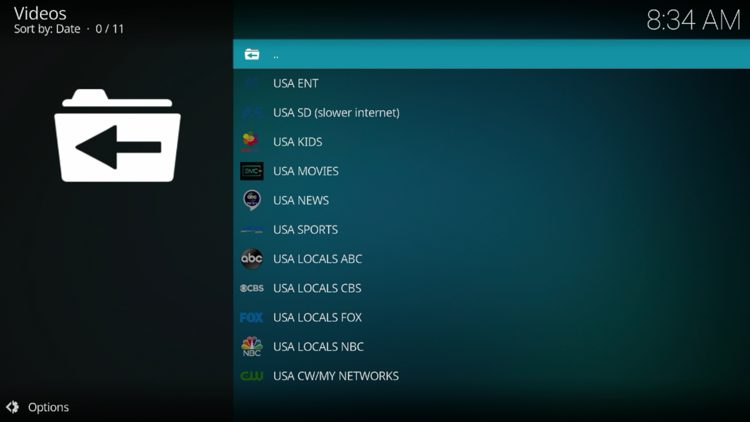 Live Channels