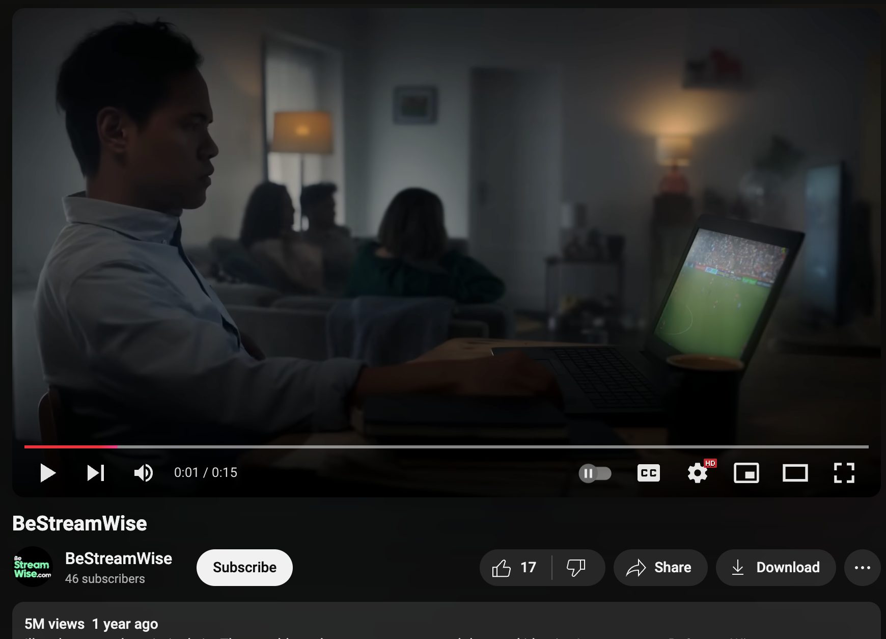 BeStreamWise YouTube Video