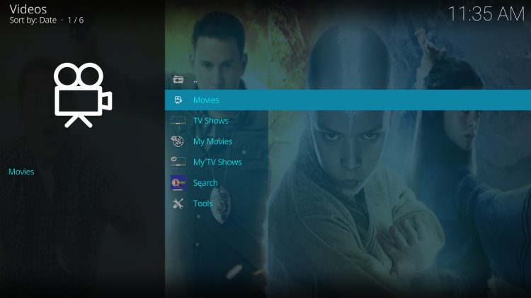 Hawk main interface