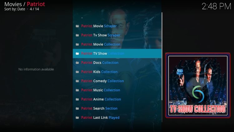 TV Show Scraper