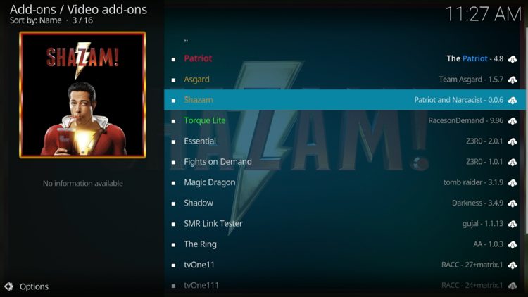 Select Shazam