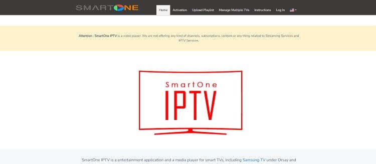 Smartone Player Website