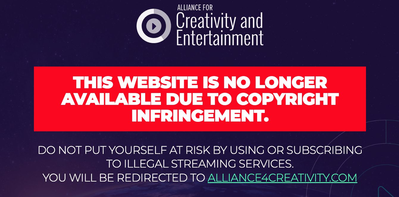 ACE Watch Legally Page