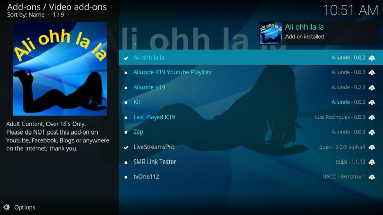 Wait a minute or two for the add-on to fully install