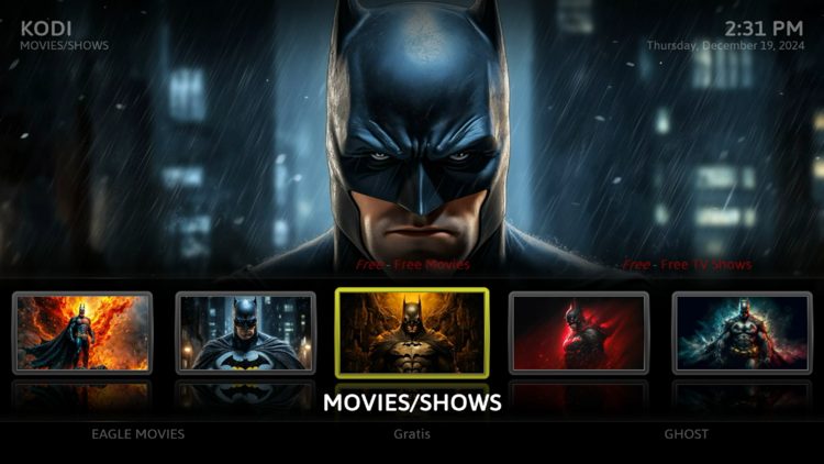 Movies/Shows