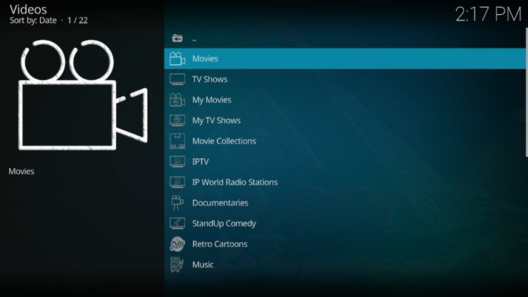 You have successfully installed the Dynasty add-on for Kodi