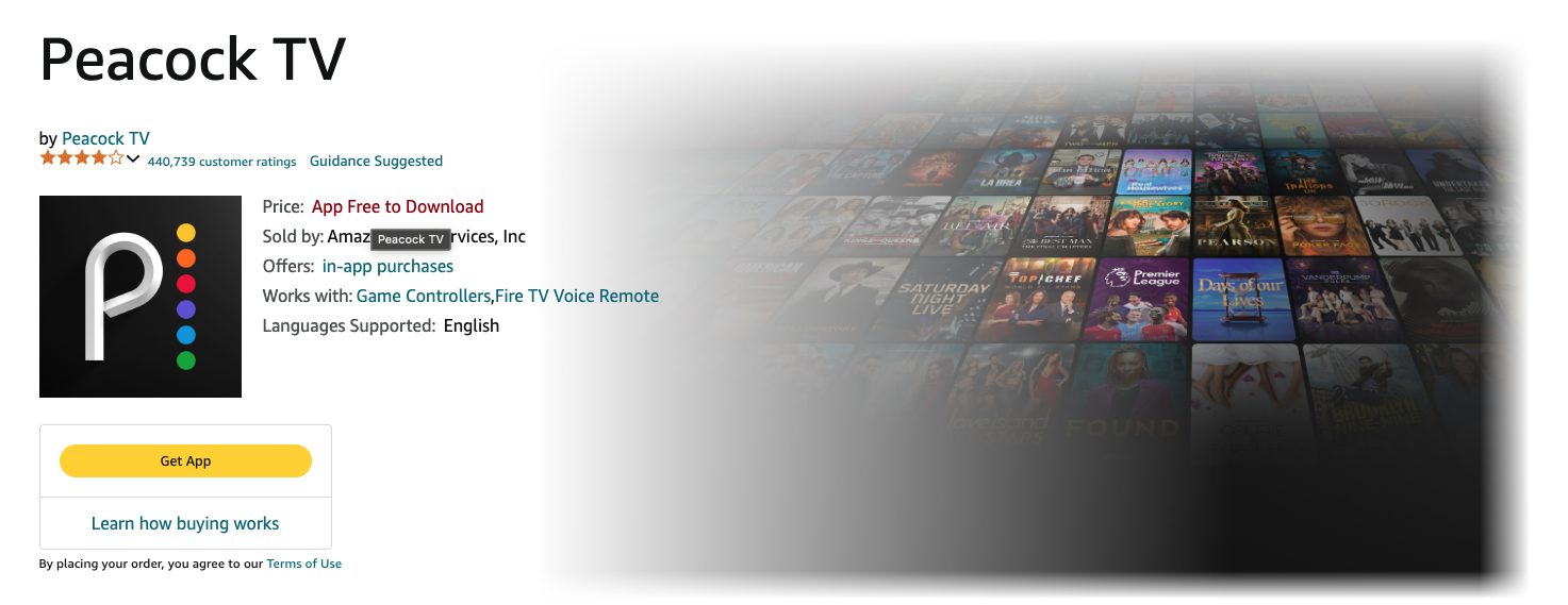 Peacock TV