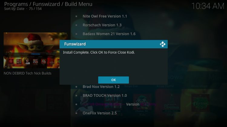 Click OK.
