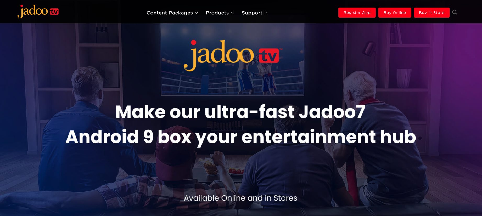 Jadoo TV Website