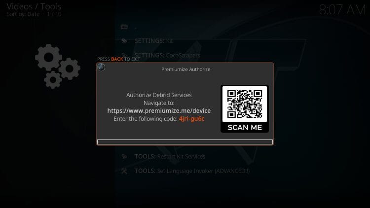 make note of provided code