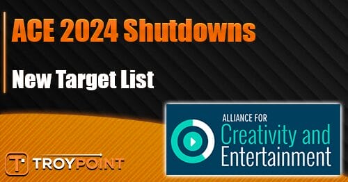 ACE 2024 Targeted Pirate Sites