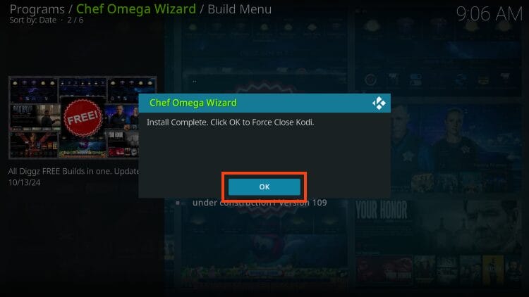 click ok