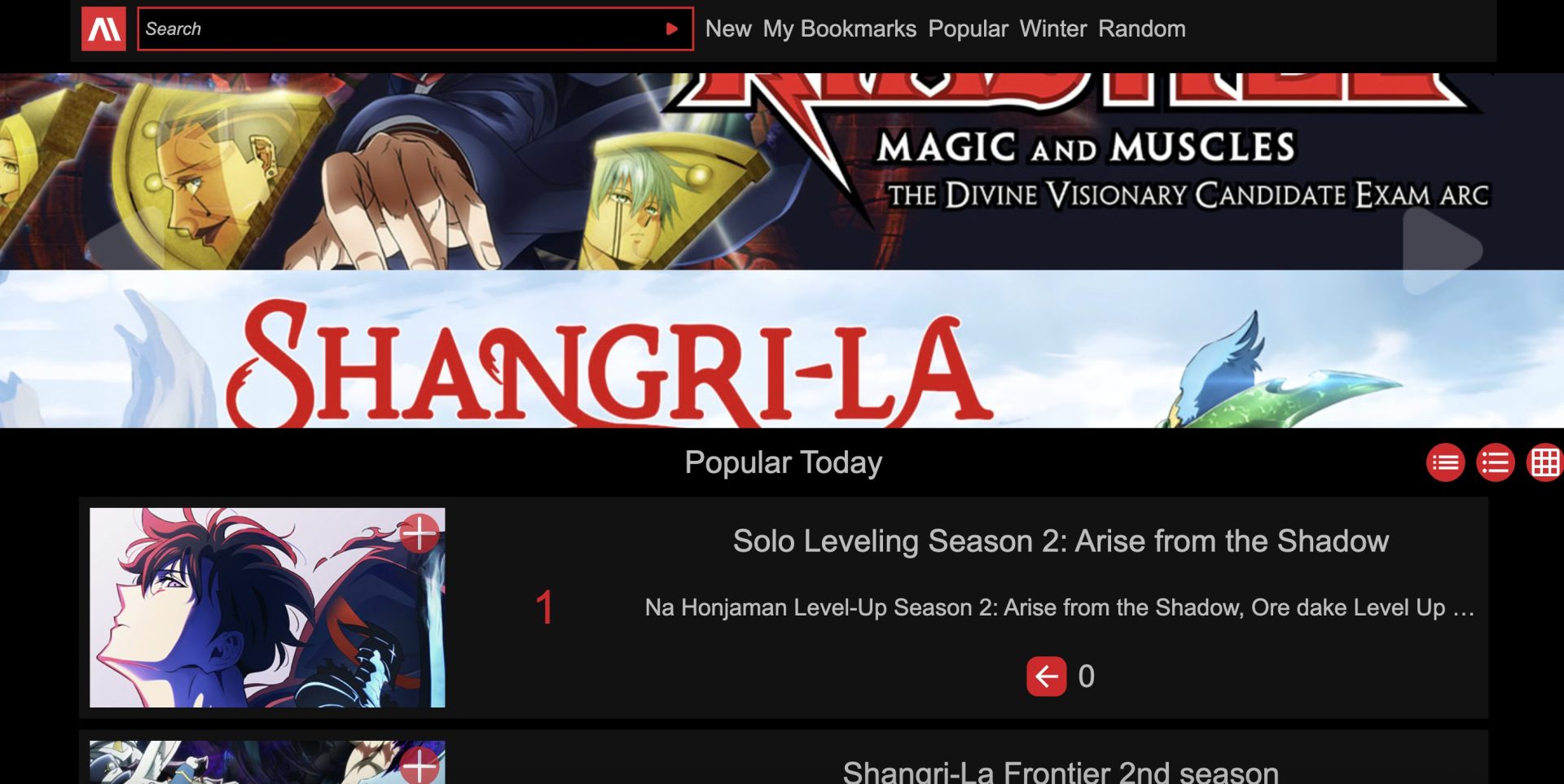AnimeHeaven Website
