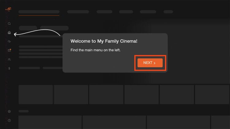 scroll through introduction messages